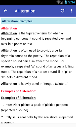 Literary Terms Screen 2