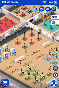 Screenshot 6 Idle Fitness Gym Tycoon - Work android
