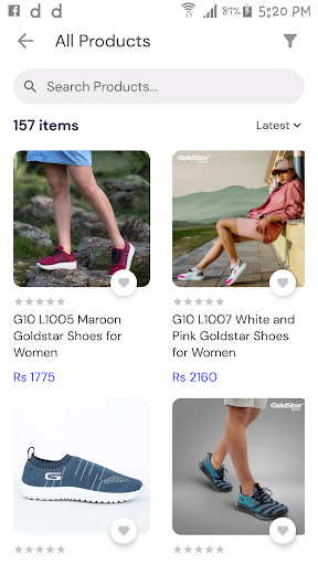 Goldstar Shoes Screen 3