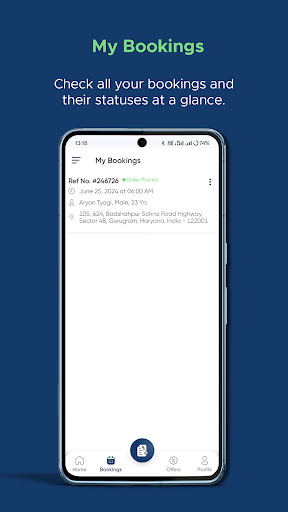 Curelo - Lab Test Booking screenshot 5