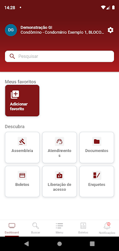 Elementari Administração Screen 2