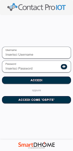 Android application Contact Pro IoT screenshort