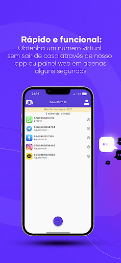 Receber SMS Screen 3