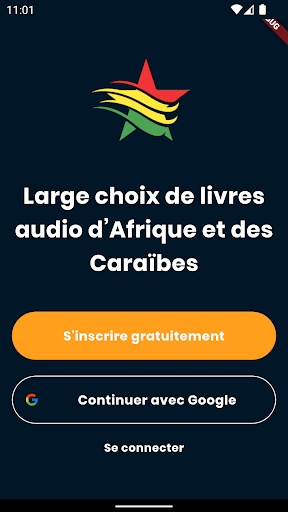 Android application Lèkti : livres audios screenshort