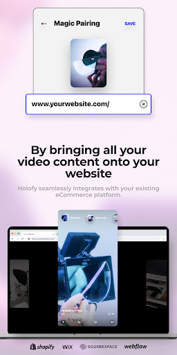 Holofy Products Screen 2