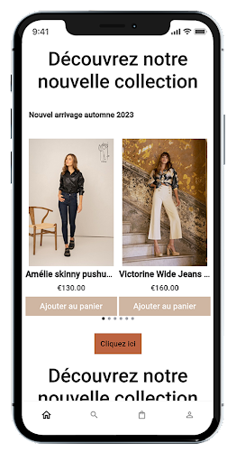Android application Oraije Business screenshort