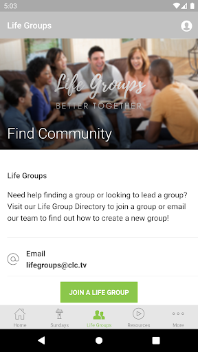 Christian Life Center - clc.tv Screen 3