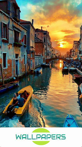 Android application Wallpaper Sunset HD screenshort