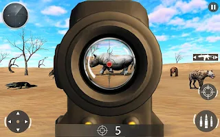 Animal Hunter in Safari Desert - Screenshot 2