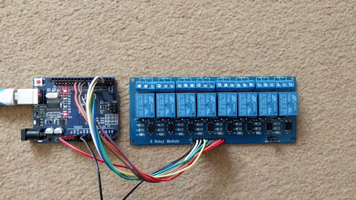 Tree Phases motor by bluetooth Screen 3