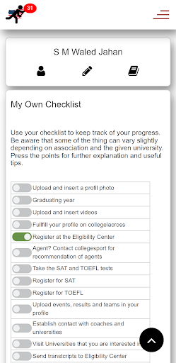 collegeLacross Screen 3