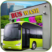 Stylish Bus Wash: Bus Driving Simulator 2020