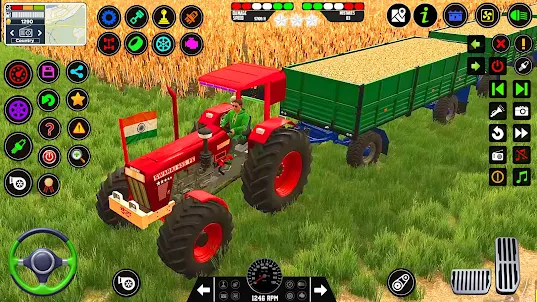 Tractor Farming Games 2018
