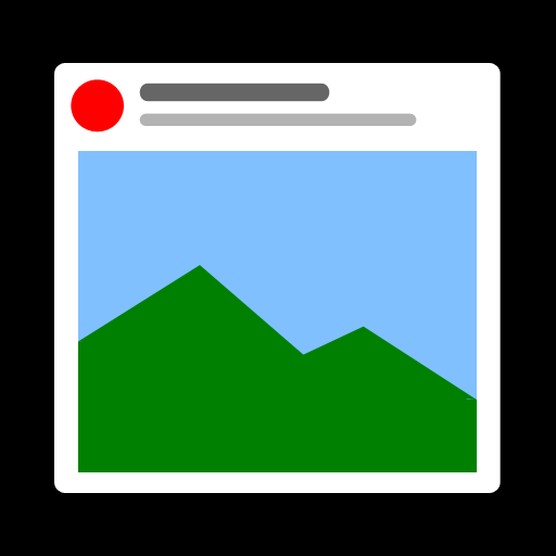 Notification Memo and Picture logo