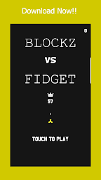Blocks VS Fidget Spinner : Free Color Snake Game