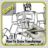 How to Draw Easy TransFormer icon