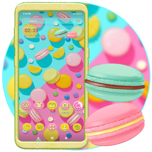 Sweet Macaron Theme logo
