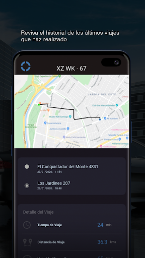 Android application MundoGPS screenshort
