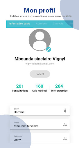 e-SAME Télémédecine Screen 2