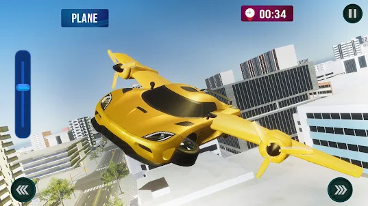 Real 3D: Flying Car Simulator