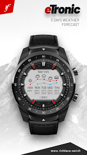 eTronic  Watch Face(圖5)-速報App