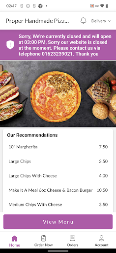 Proper Handmade Pizza & Burger Screen 2