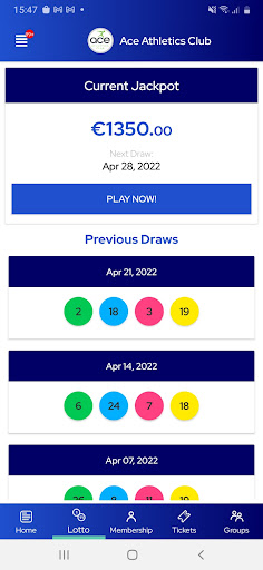 Android application Clubforce-Managing Member Data screenshort
