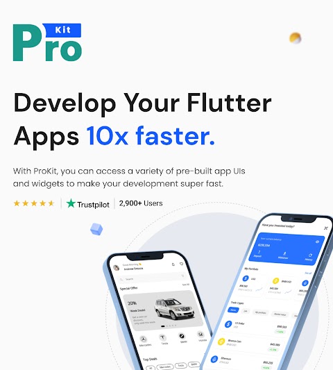 ProKit Biggest Flutter UI Kitのおすすめ画像1
