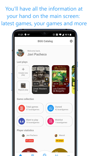 Android application BGG Catalog screenshort
