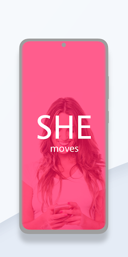 Android application SHE Moves screenshort