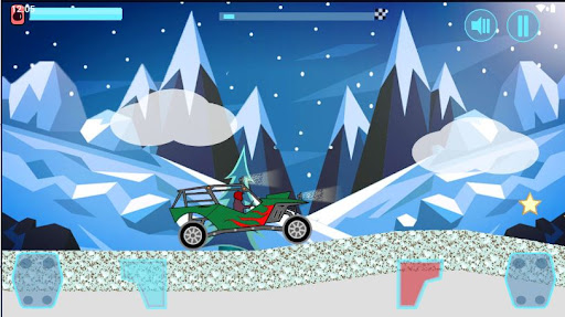Snow Car Drive Screen 2