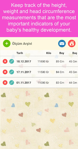 Baby Growth Tracker Screenshot 4 - AppWisp.com