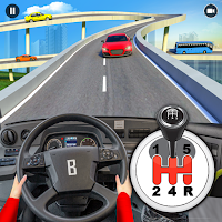 Coach Bus Simulator - City Bus Driving School Test