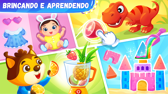 Jogos de crianças de 2-6 anos