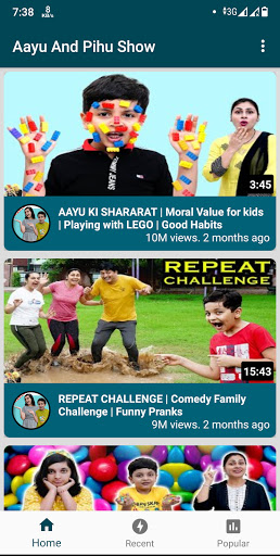 Aayu and Pihu  - New Funny Videos