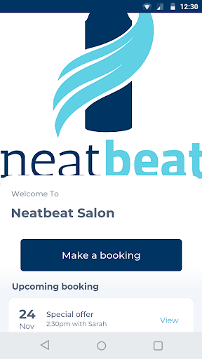 Android application Neatbeat Salon screenshort