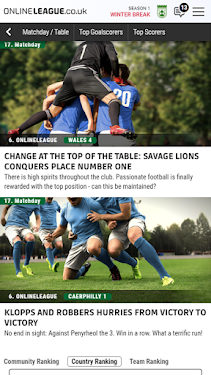 #3. ONLINELEAGUE.co.uk (Android) By: Online Football Association GmbH