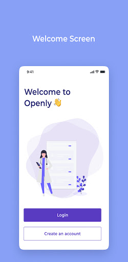 Android application Openly screenshort