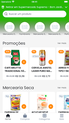 Supremo Supermercado Screenshot 1 - AppWisp.com