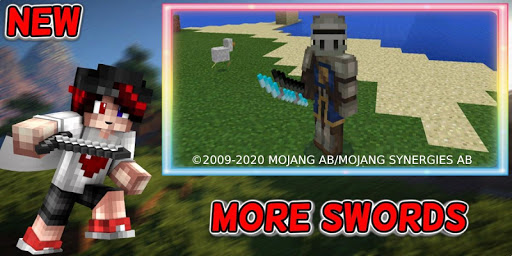 More Swords Mod for MCPE  Map