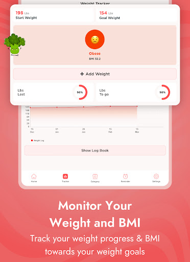 Screenshot of Weight Loss Planner: DietPlan