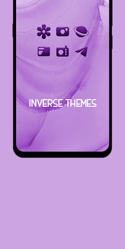 Screenshot of Purple Blend Icon Pack