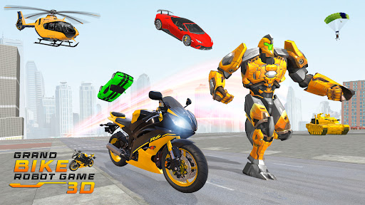 Bike Robot Shooting: War Games Screen 2