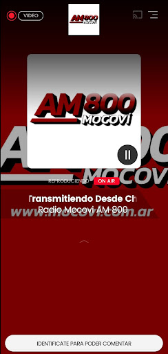 Android application Radio Mocoví screenshort