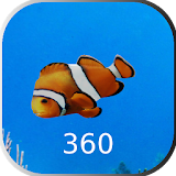 Aquarium 360 LWP icon