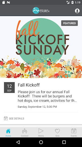 Android application Maple Valley Church screenshort