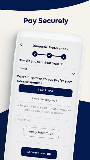 Booktasker - Home cleaning Screen 3