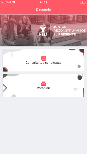 FEU elecciones Screen 2