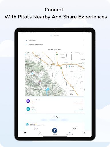 Screenshot of Gaggle - Flight Recorder