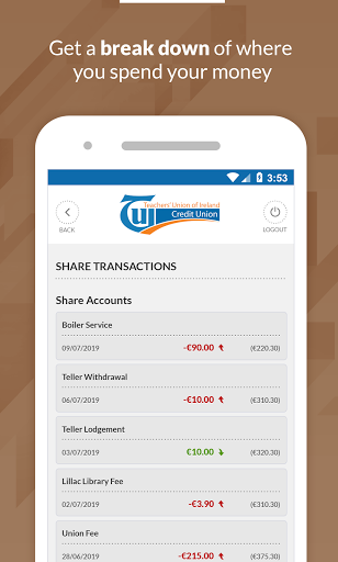 TUI Credit Union Screen 3